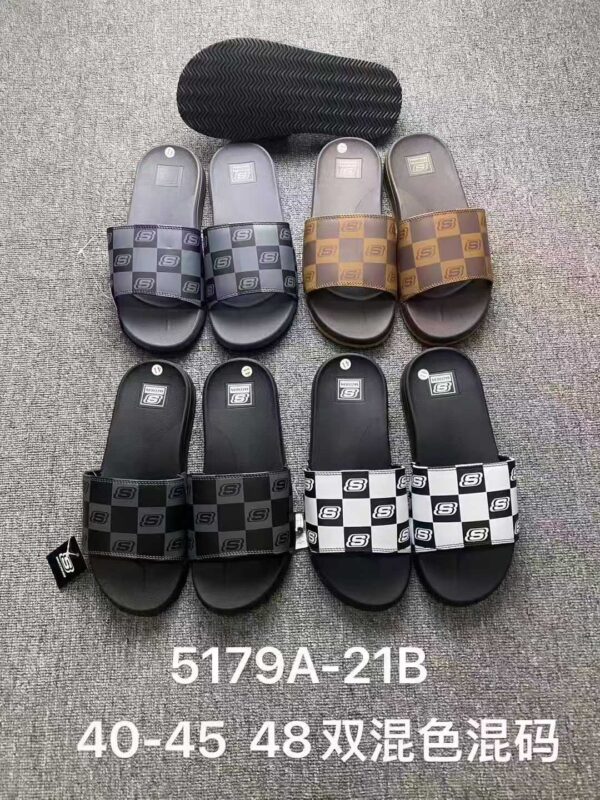 skechers slides for men