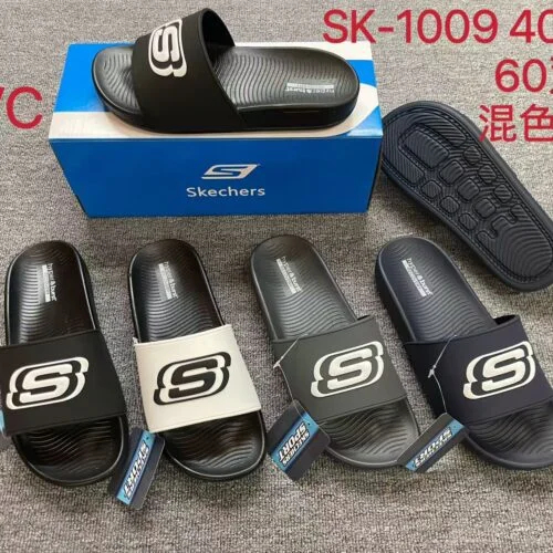 Wholesale SK-1009 Men’s Slippers – Skechers Style, Mixed Sizes (40–45)