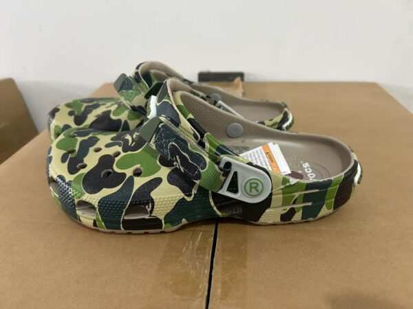1 BAPE® × Crocs Camo Classic Clog – Wholesale Sheet